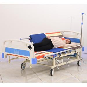 Cama de <span class=keywords><strong>Hospital</strong></span> de enfermería, económica, Manual, de acero inoxidable, con inodoro, China - Product Image 3