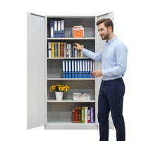 Archivador Metálico de Doble Puerta - Diseño Moderno para Oficina, Taller y Dormitorio