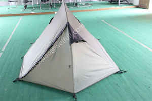 <span class=keywords><strong>Tenda</strong></span> da <span class=keywords><strong>montagna</strong></span> ultraleggera impermeabile ultraleggera impermeabile da 1 persona <span class=keywords><strong>con</strong></span> 1 palo singolo - Product Image 4