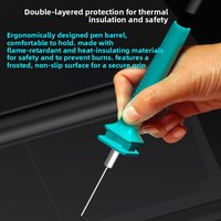 Stylo de découpe thermique électrique pour mousse et colle thermofusible, usage maternelle, marque Huanchuang, adaptateur secteur 12V AC, modèles LB50-LB250