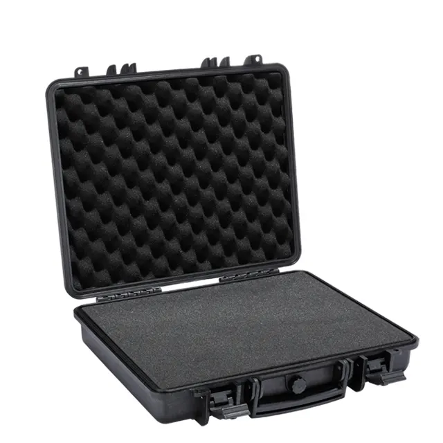 Model 393109 IN. Dim 392*310*85mm Portable Plastic Case Outdoor Box Hard Case Waterproof Storage Box