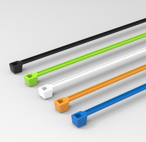 Angke AK-4.8*200 Bridas de nailon autoblocantes de 4.8mm x 200mm, colores personalizables para uso industrial, automotriz y doméstico - Product Image 5