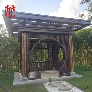 Pavillon <span class=keywords><strong>de</strong></span> <span class=keywords><strong>jardin</strong></span> en verre trempé <span class=keywords><strong>plat</strong></span>, gazebo, mobilier <span class=keywords><strong>de</strong></span> patio extérieur, cour, taille personnalisable, protection du <span class=keywords><strong>jardin</strong></span>, <span class=keywords><strong>abri</strong></span> - Product Image 3