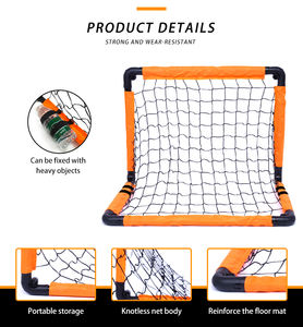 เป้าหมายฟุตบอลพลาสติก PVC ขนาด60*45ซม. มีหลายขนาดเป้าหมายโพสต์ฟุตบอลขนาดเล็ก2025นิยมมากที่สุด - Product Image 3