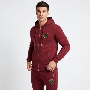 Conjunto de Sudadera con Capucha y Pantalones Deportivos Casuales Premium para Hombre, de Invierno, Tejido de Forro Polar Grueso, Interior Suave, con Estampado de Letras - Product Image 1