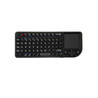 Mini Keyboard Nirkabel 2.4G Air Mouse Touchpad Laser untuk Gaming Kompatibel dengan Laptop Smart TV Ponsel Android Android Box