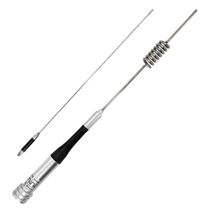 Antena Móvil SG-7200 de Acero Inoxidable Plateada VHF 144/UHF 430 MHz 3.0/6.0dBi con Conector UHF de 18.5 Pulgadas para Radios Móviles de Coche, Uso en Exteriores - Product Image 3