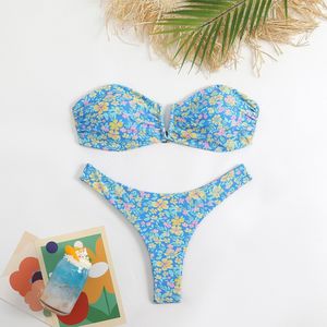 RUIYI <span class=keywords><strong>Bikini</strong></span> <span class=keywords><strong>Senza</strong></span> <span class=keywords><strong>Spalline</strong></span> da Donna, Costume da Bagno Sexy con Logo Personalizzato, Mini Micro <span class=keywords><strong>Bikini</strong></span> per Adulti - Product Image 6