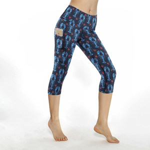 Leggings de Yoga para <span class=keywords><strong>Mujer</strong></span> con Logotipo Personalizado Meiyang, Sublimados, de Cintura Alta, Suaves y Acampanados, con Bolsillos - Product Image 6