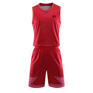 Ensemble complet d'uniformes de basketball élégants pour hommes avec maillot et short – Tenue de sport légère et durable, idéale pour les joueurs professionnels - Product Image 1