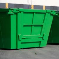 Bacs à déchets en acier de style australien 9M Marrel avec porte pour la collecte des déchets de construction