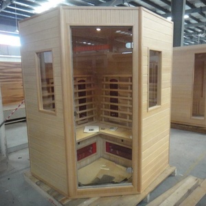 Cabine de sauna infrarouge intérieure pour 2-3 personnes, faible EMF, mobile, sauna infrarouge lointain <span class=keywords><strong>à</strong></span> <span class=keywords><strong>domicile</strong></span> - Product Image 1