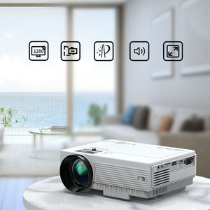 Máy Chiếu TV di động rạp hát tại nhà nhỏ ký túc xá sinh viên nhà trực tiếp tường máy chiếu micro độ nét cao - Product Image 3