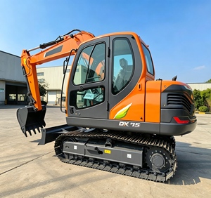 Miniexcavadora DX75 de 7.5T, Excavadora Hidráulica Compacta para Construcción Urbana, Jardinería y Agricultura - Product Image 3