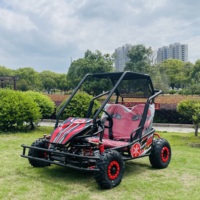Kart électrique et essence biplace pour enfants, châssis de buggy tout-terrain, 48V 500W 35km/h, pour l'extérieur