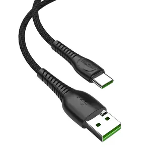 פ"ד מהיר ניילון סוג C 5A כבל MOXOM מותג 1m המקורי USB כבל C סוג