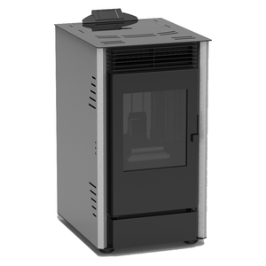2024 nueva llegada moda diseño ultra delgado 8 KW <span class=keywords><strong>estufa</strong></span> de cohete de madera para interiores barata chimeneas <span class=keywords><strong>Estufa</strong></span> de pellets - Product Image 4