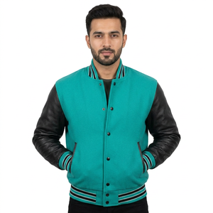2025 BEST Collection <b>Two</b> <b>Piece</b> Varsity Jackets Polyester Made Embroidery Breathable Windproof Winter Customizable Fast Delivery - Product Image 1