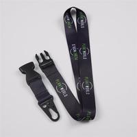 CH Wholesale Sublimation Printing Polyester Lanyards With Logo Custom Certification Keychain OEM ODM ECO Promotion Event Gifts