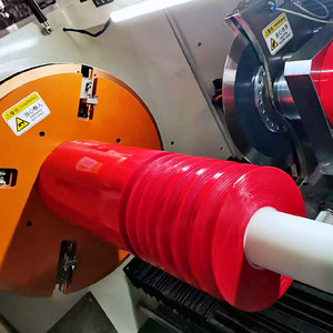 Automatische enkelassige <span class=keywords><strong>machine</strong></span> voor het snijden van gecoate tape-rollen, <span class=keywords><strong>machine</strong></span> voor het maken van acryl-splits-/bondtape - Product Image 1