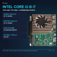 Module OPS Intel Core i3 i5 i7 12e 13e génération DDR5 PCIe 4.0 x4 M.2 2280 HD 2.0 Mini DP 80 broches Emplacement OPS PC 165x114mm