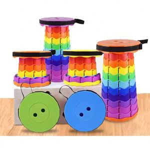 Tabourets de camping portables en plastique robustes, compacts, universels, durables, de haute pression, pour usage professionnel et extérieur - Product Image 1