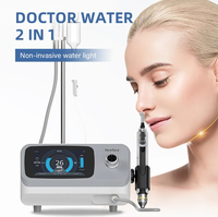Pistolet d'injection d'eau 2 en 1 haute pression 4 bars Machine de nettoyage du visage à jet d'eau à oxygène pour le rajeunissement de la peau
