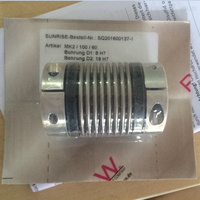 Accouplement à soufflet métallique MK2/20/44 10H7/10H7 8H7 R + W