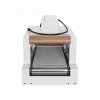 Chaîne 4525 Tunnel électrique de bureau Machine d'emballage thermorétractable POF PVC Film plastique Boîte Bouteille Paquet pour l'usine