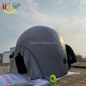 Tunnel de sport gonflable géant pour l'extérieur, populaire, pour jouer au <span class=keywords><strong>football</strong></span> américain, <span class=keywords><strong>casque</strong></span> personnalisé - Product Image 4