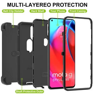 Funda para Teléfono Móvil <span class=keywords><strong>Moto</strong></span> <span class=keywords><strong>G</strong></span> Stylus 5G, Antigolpes y Resistente a Caídas, de Alta Calidad, 2021 - Product Image 4