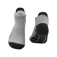 Hiver Été Blanc Pas Cher Confortable No Show Épais Nylon Coton Invisible Bas Cheville Sneaker Chaussettes