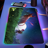 Tapis de souris RGB et tapis de souris LED pour ordinateur portable, accessoires pour PC de jeu, en stock