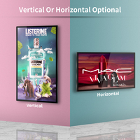 Pantalla Táctil Capacitiva Interactiva de 21.5 Pulgadas, Reproductor de Señalización Digital 4K UHD FHD para Publicidad en Centros Comerciales, Kioscos, Montaje en Pared