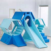 Tobogán de Plástico para Juegos Infantiles Honeycomb Soft Play - Equipo Educativo para Jardín de Infancia con Tamaño Personalizable para Niños