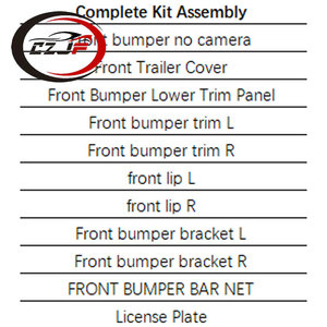 CZJF Prodotti di Punta Kit Completo di Assemblaggio per <span class=keywords><strong>BMW</strong></span> Serie <span class=keywords><strong>X1</strong></span> <span class=keywords><strong>U11</strong></span> Luxury 2023 2024 2025 2026 OEM 51115A7E444 - Product Image 3