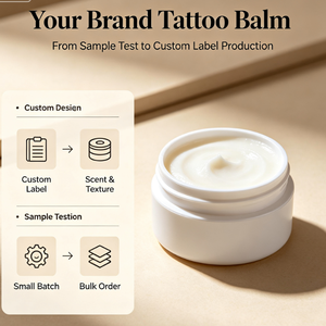 Bálsamo Vegano 100% para el Cuidado Posterior del <span class=keywords><strong>Tatuaje</strong></span>, <span class=keywords><strong>de</strong></span> Curación Rápida, Personalizable al por Mayor, Protege y Rejuvenece - Product Image 4
