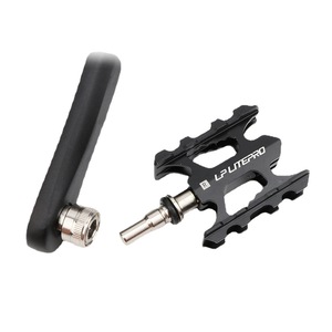 Litepro LP pédale pliable à dégagement rapide pédale de roulement en alliage d'aluminium pour vélos de route <span class=keywords><strong>BMX</strong></span> et petite Modification de voiture en tissu - Product Image 5