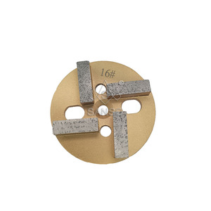 Cakram Gerinda lantai 100mm 4 inci, blok Gerinda berlian cakram Gerinda beton Level H - Product Image 3