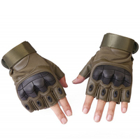 Guantes de Motociclismo ZJFIT de PU Transpirables para Verano, Personalizados, de Medio Dedo, para Ciclismo, a Precio Justo