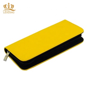 Bolsa de tijeras de cuero, suministros de barbería, accesorios de tijeras, funda de soporte, precio barato - Product Image 3