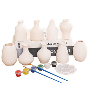 Dipingi il tuo Kit di pittura artigianale per progetti artistici di <span class=keywords><strong>unicorno</strong></span> in plastica con Set di giocattoli da disegno Unisex a 6 colori - Product Image 1