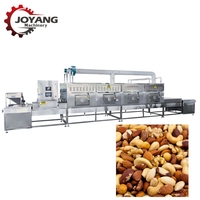 Séchoir industriel à micro-ondes pour noix de cajou Stérilisateur d'amandes et de noix Machine de stérilisation des noix de pin à la pistache