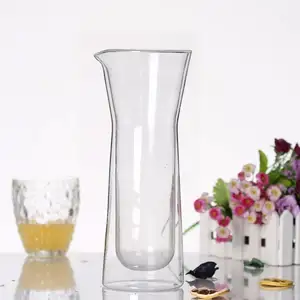 Sanzo Custom Verrerie Fabricant 1l 0.5l octogonal pichet en verre