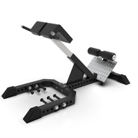 Appareil Commercial de Musculation pour Salle de Sport : Chaise Romaine Réglable pour Hyperextension et Extension Dorsale – Équipement de Fitness pour le Renforcement du Tronc