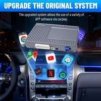 Interfaz Inalámbrica Apple CarPlay para Lexus GX GX400 GX460 2014-2020, Decodificador de Pantalla OEM para Automóvil, Caja de Interfaz Multimedia, Android Auto