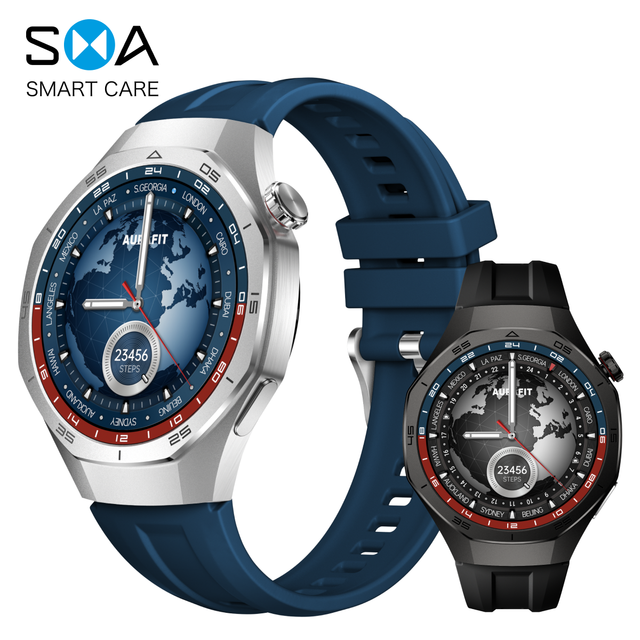 SMA Marca HDSmartwatch Para Hombres Mujeres Android IOS Activity Tracker 3ATM Monitor De Salud Impermeable AI Relogio Smartwatch