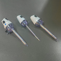 Tronc laparoscopique stérile portable à découpe laser CNC, composant médical jetable pour instruments chirurgicaux