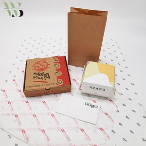 Ingrosso prezzo di fabbrica a prezzi accessibili scatola di carta di buona qualità per hamburger <span class=keywords><strong>pizza</strong></span> snack - Product Image 2