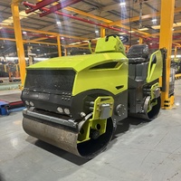 Compact BM2500, compacteur vibrant combiné de 2,5 tonnes, direction avant, roues arrière, rouleau compresseur à tambour unique, pompe hydraulique entièrement hydraulique